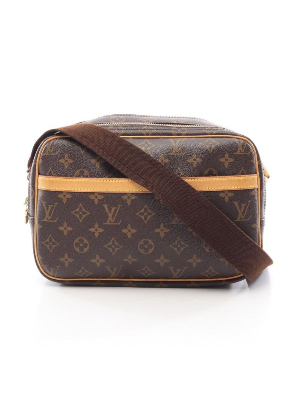 Louis Vuitton Shoulder Bag Reporter PM Monogram Leather